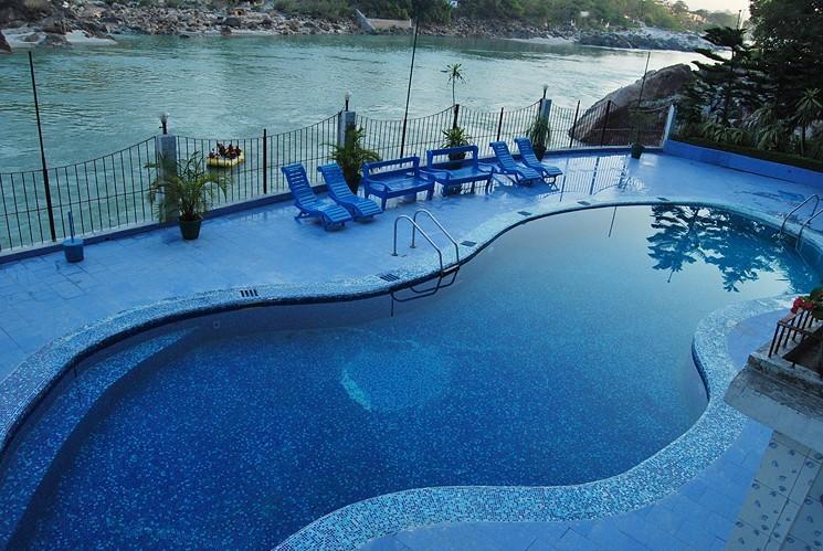 Ganga Beach Resort Rishikesh Luaran gambar